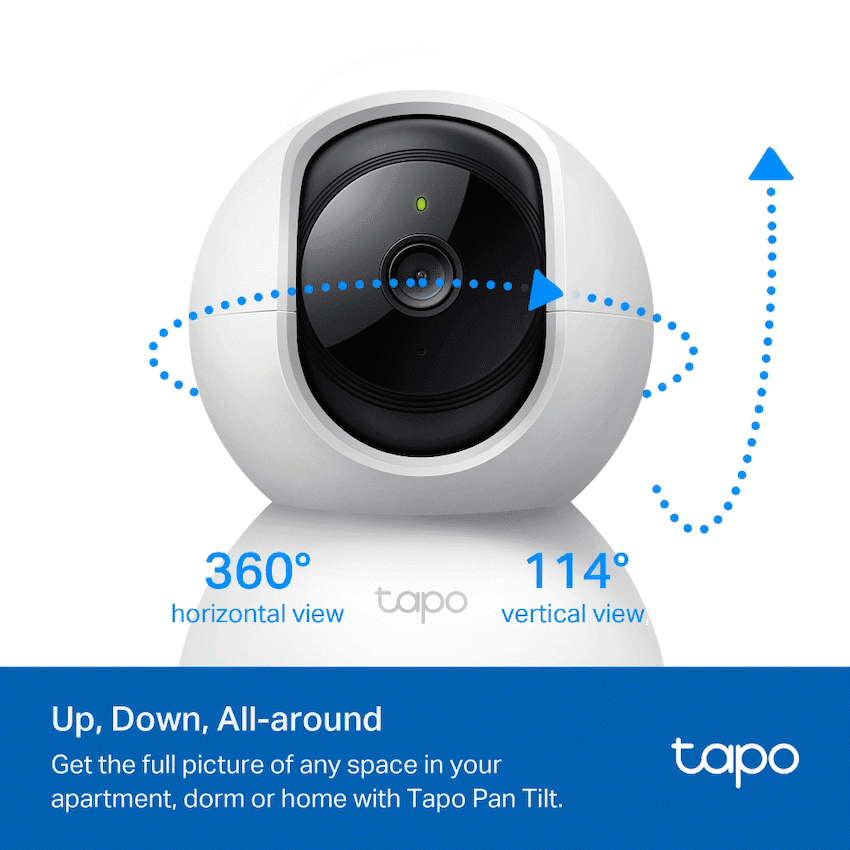 TP-Link Tapo C200P2 Pan/Tilt Home Security Wi-Fi Camera 2