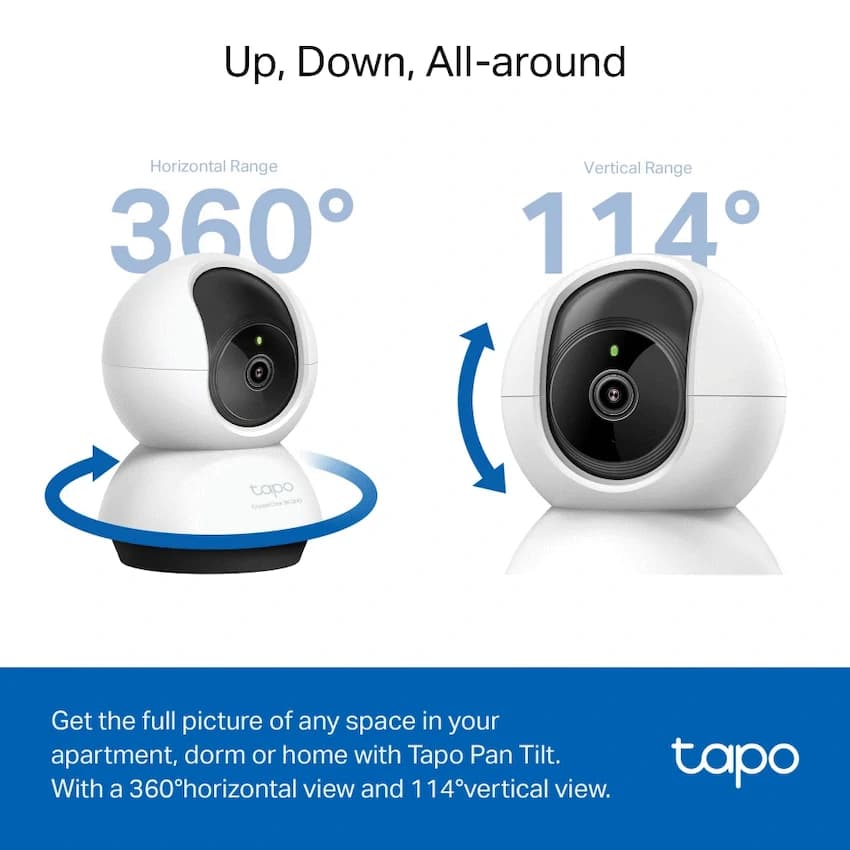 TP-Link Tapo Pan/Tilt AI Home Security Wi-Fi Camera 5