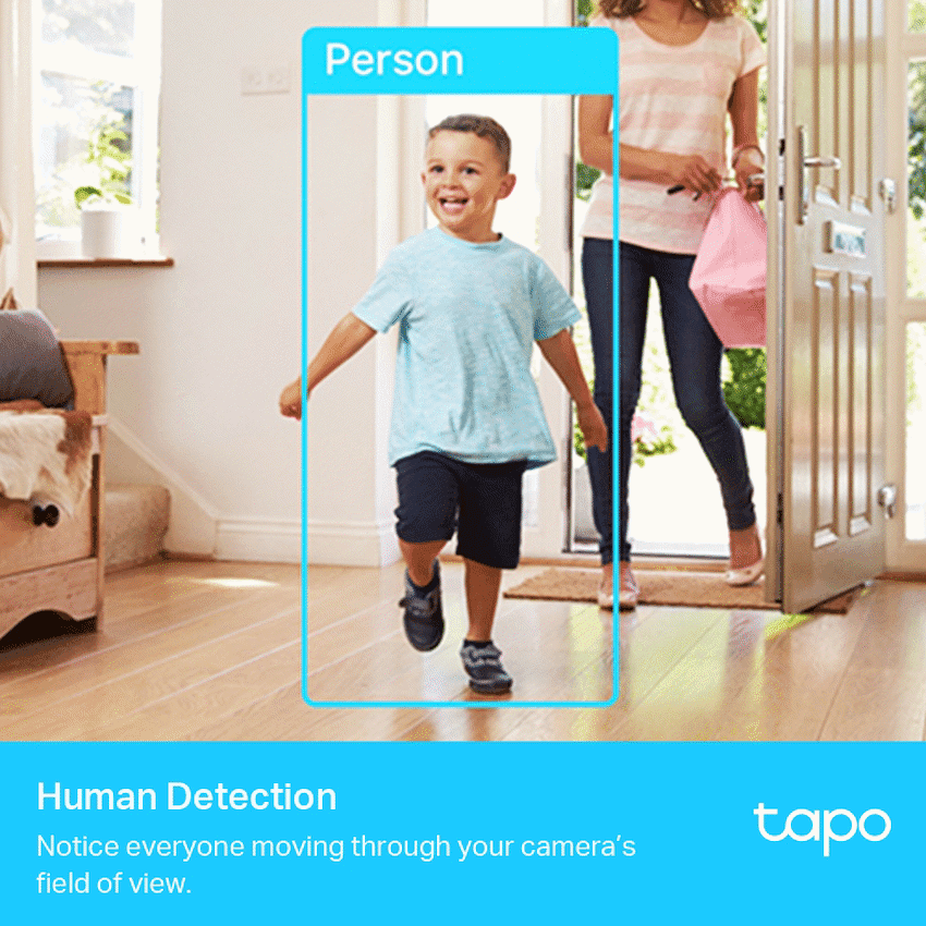 TP-Link Tapo C225 2K QHD Pan/Tilt AI Home Security Wi-Fi Camera 7
