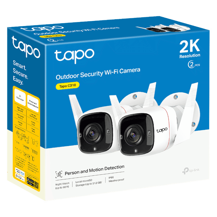 TP-Link Tapo C310P2 Outdoor Security Wi-Fi Camera 4