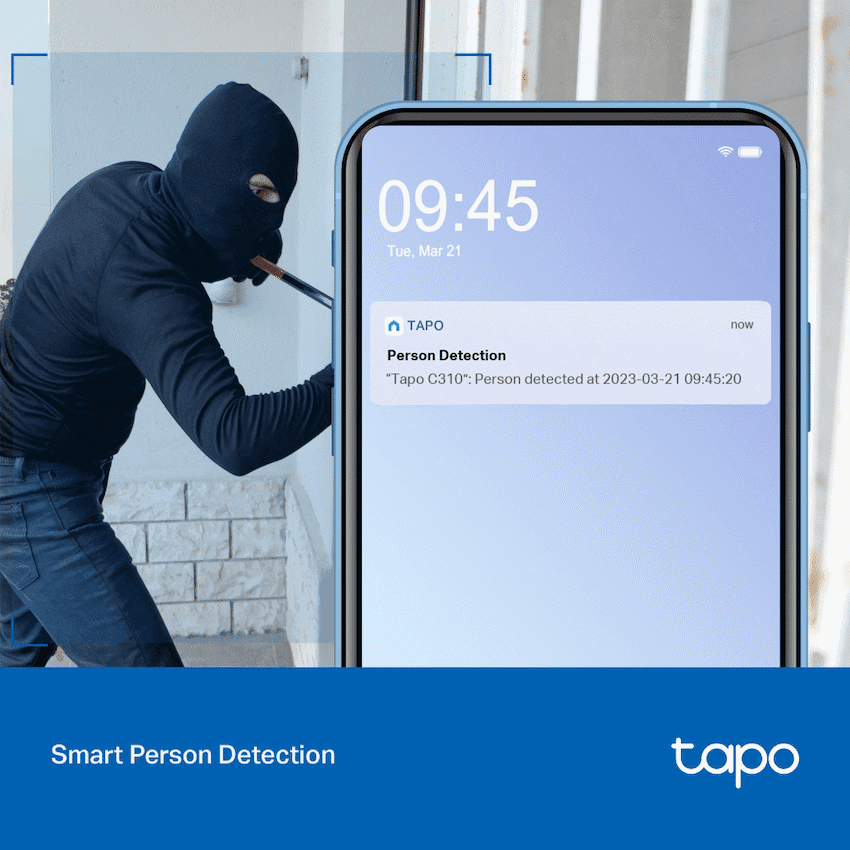 TP-Link Tapo C310P2 Outdoor Security Wi-Fi Camera 5