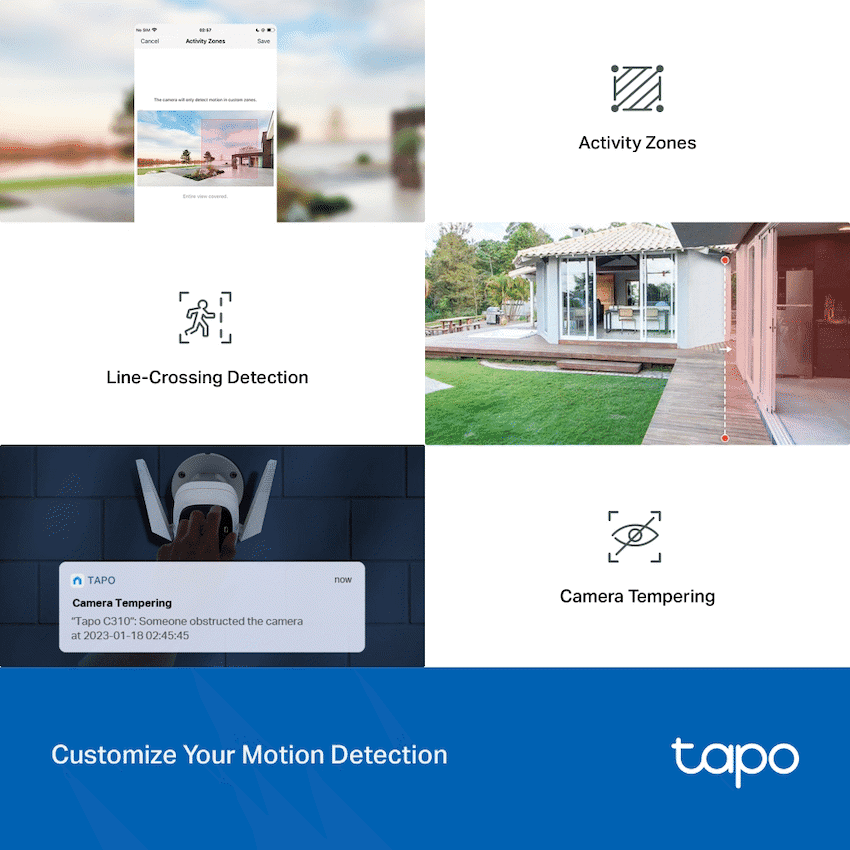 TP-Link Tapo C310P2 Outdoor Security Wi-Fi Camera 6