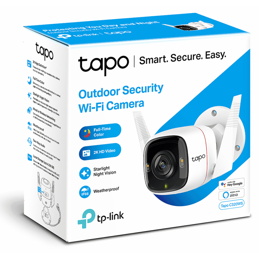 TP-Link Tapo C320WS 2K QHD Outdoor Security Wi-Fi Camera 3
