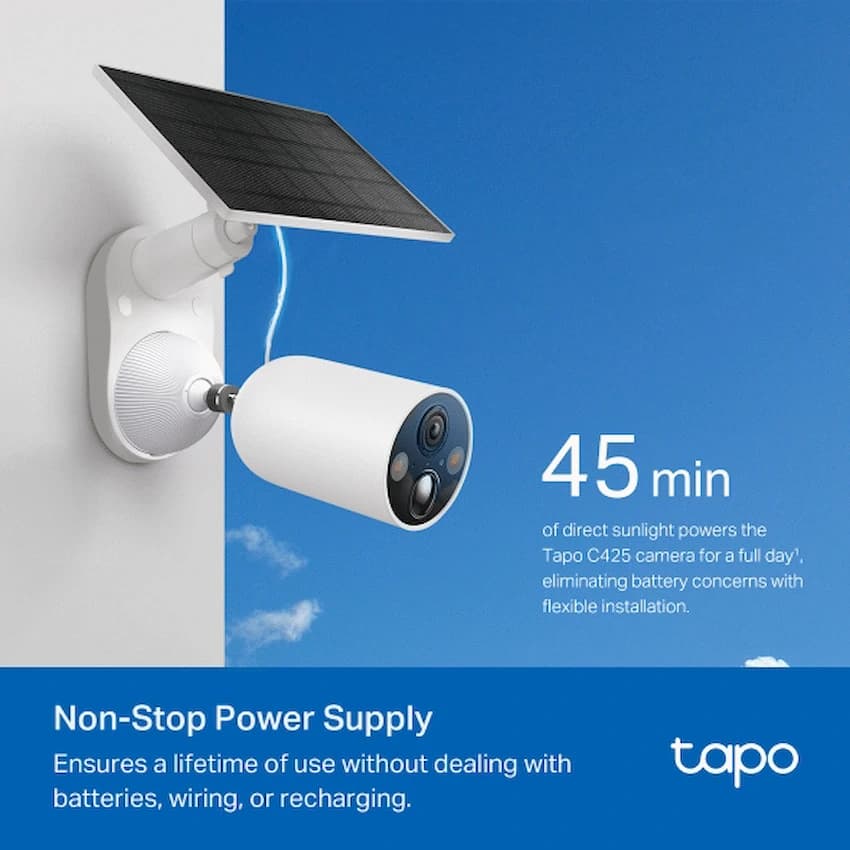 TP-Link Tapo Solar-Powered Security Camera Kit 2