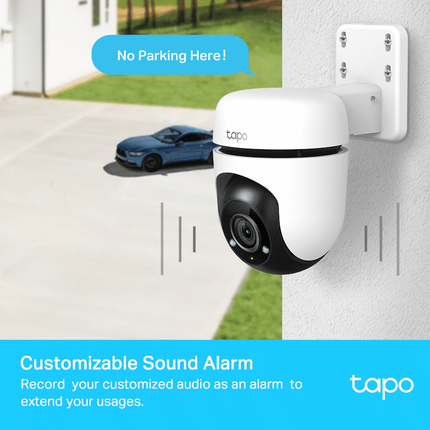 TP-Link Tapo C500 1080p Outdoor Pan/Tilt Security Wi-Fi Camera 8