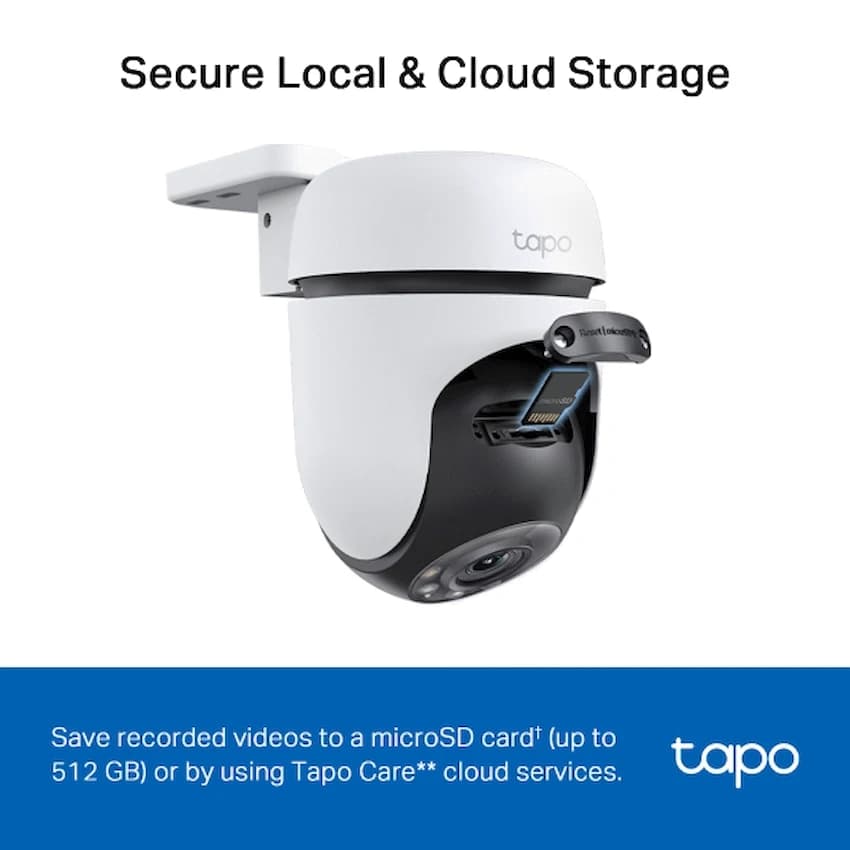 TP-Link Tapo C510W 2K Outdoor Pan/Tilt Security WiFi Camera 3