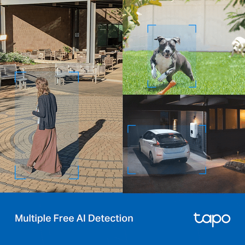 TP-Link Tapo C520WS 4MP 2K QHD Outdoor Pan/Tilt Security Wi-Fi Camera 5