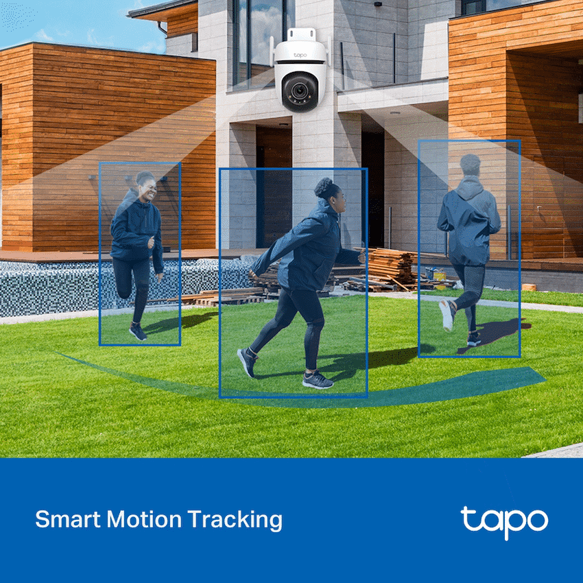 TP-Link Tapo C520WS 4MP 2K QHD Outdoor Pan/Tilt Security Wi-Fi Camera 7