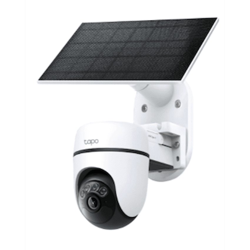 Solar-Powered Pan/Tilt Security Camera Kit 2
