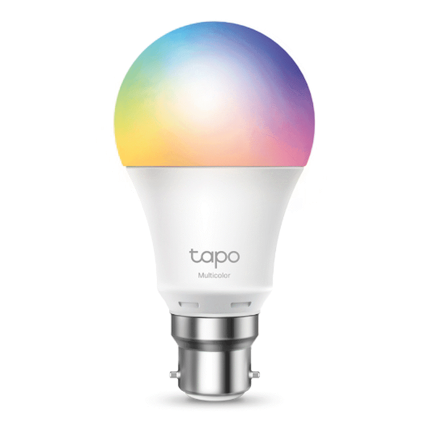 TP-Link Tapo L530B 9w Smart Wi-Fi Light Bulb, Multicolor, A60, B15 1