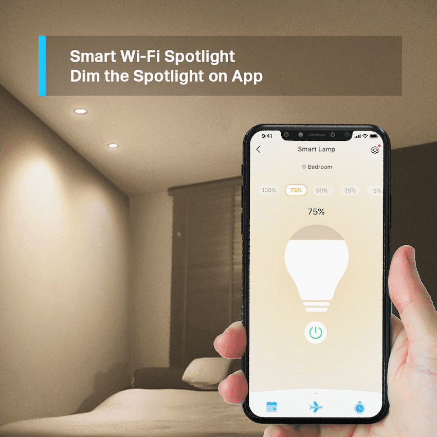 TP-Link Tapo L610 2.9 Smart Wi-Fi Bulb 2.9W Warm White, Dimmable, GU10 4