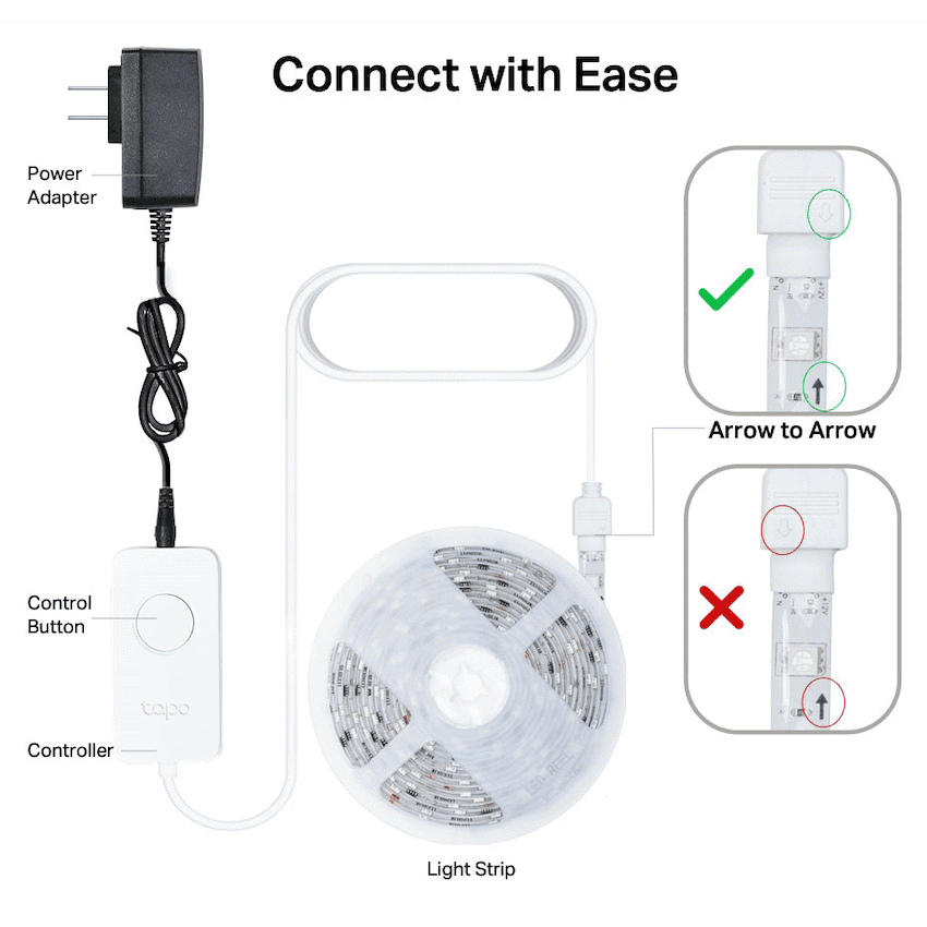 TP-Link Tapo L920-5 5m Smart Wi-Fi Light Strip - Multicolor 6