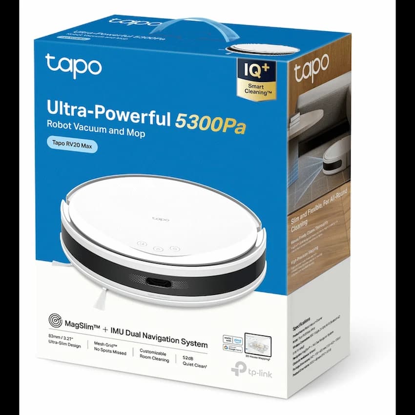 TP-Link Tapo RV20 Max Robot Vacuum Cleaner 3
