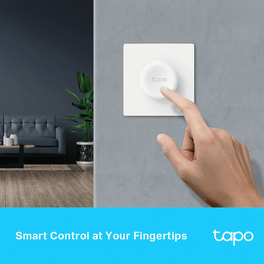 TP-Link Tapo S200D Smart 868mhz Remote Dimmer Switch with CR2032 Battery 4