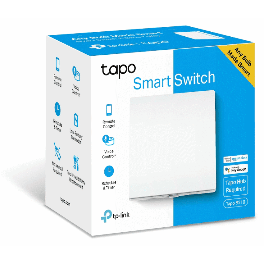 TP-Link Tapo S210 Smart Light Switch 1 Gang 1 Way 6