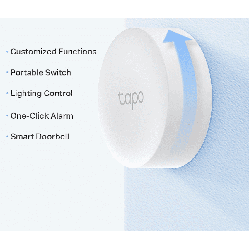 TP-Link Tapo S200B Smart 868mhz Button (CR2032 Battery) 3