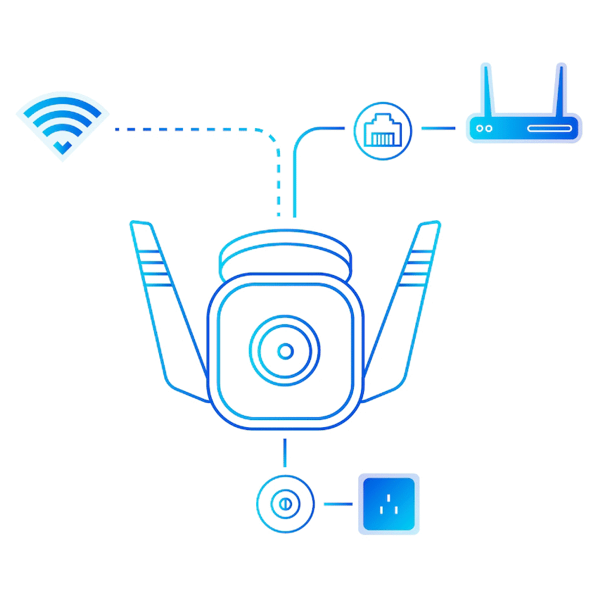 TP-Link Tapo TC65 3MP Outdoor Security Wi-Fi Camera 5