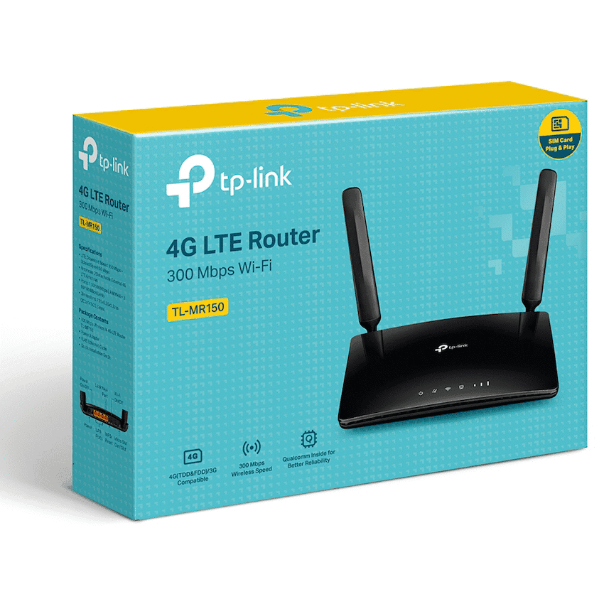 TP-Link TL-MR150 300Mbps Wireless N 4G LTE Router 4