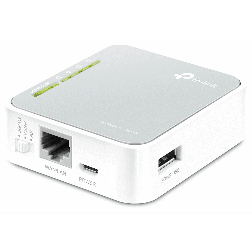 TP-Link TL-MR3020 N300 Wireless Dual-Band 4G LTE Router 2