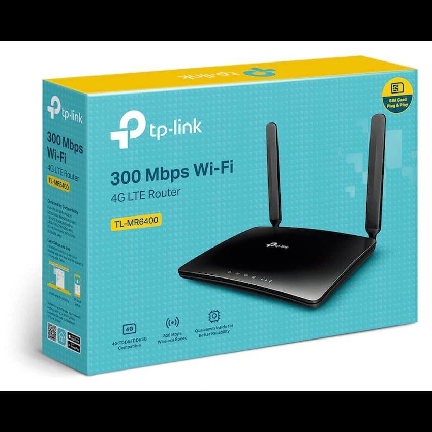 TP-Link TL-MR6400 300Mbps Wireless N 4G LTE Router 4