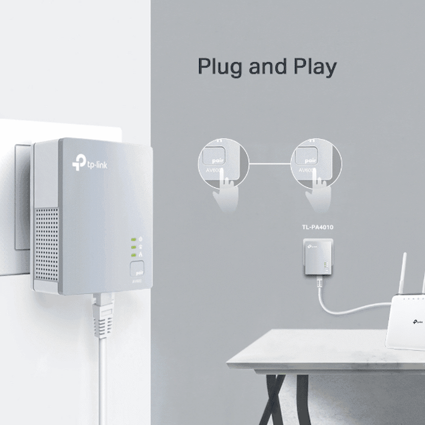 TP-Link PA4010-KIT AV500 Powerline Wi-Fi Kit 5