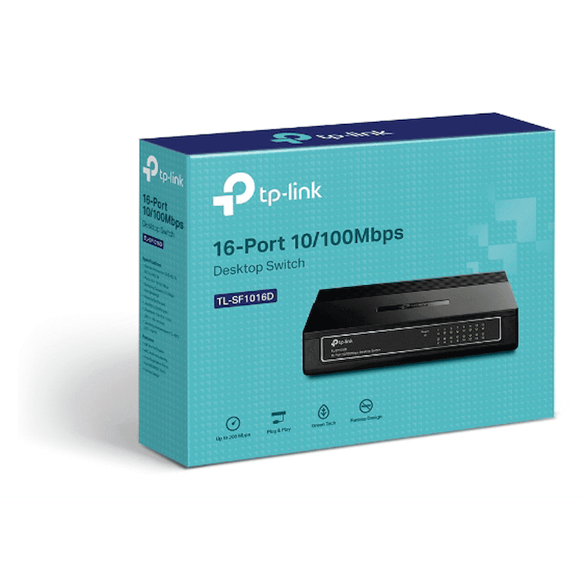 TP-Link TL-SF1016D 16-Port 10/100Mbps Desktop Switch 4