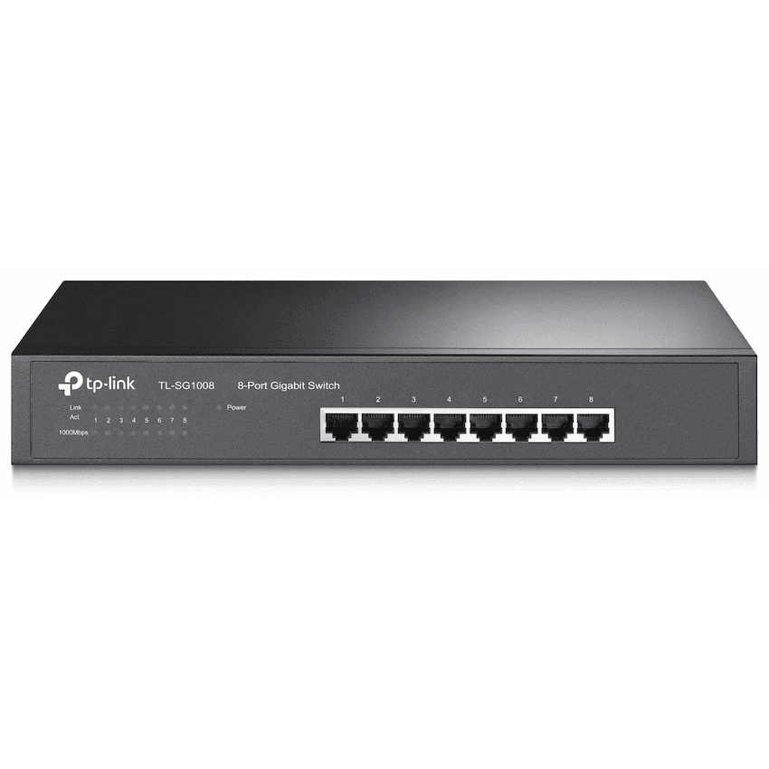 TP-Link TL-SG1008 8-Port Gigabit Desktop/Rackmount Switch 1