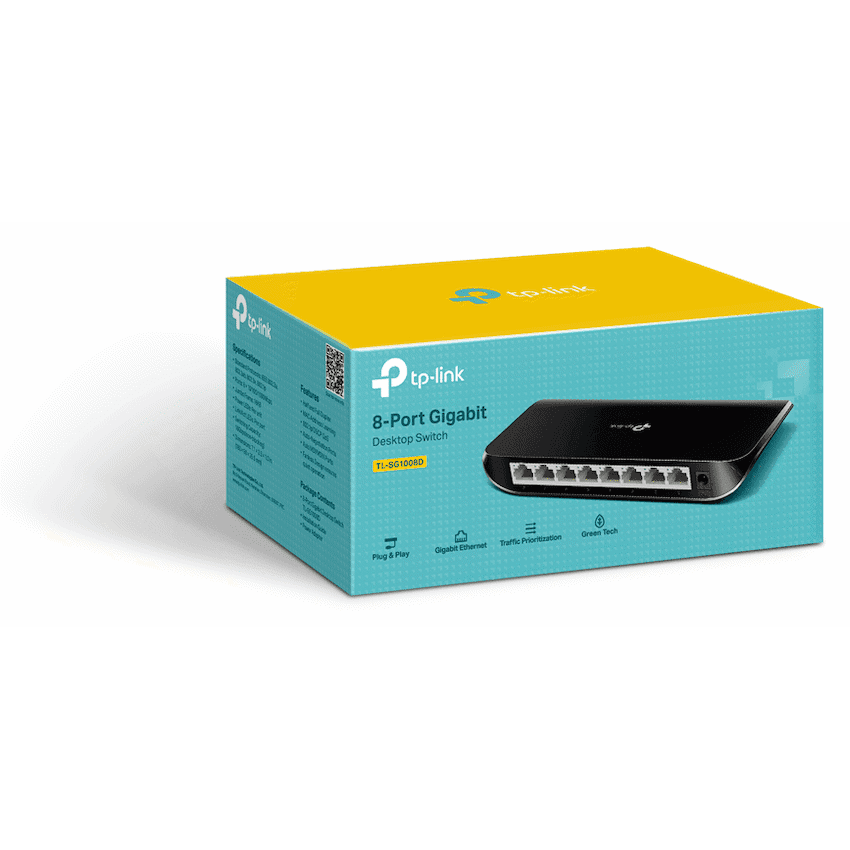 TP-Link TL-SG1008D 8-Port Gigabit Desktop Switch 6