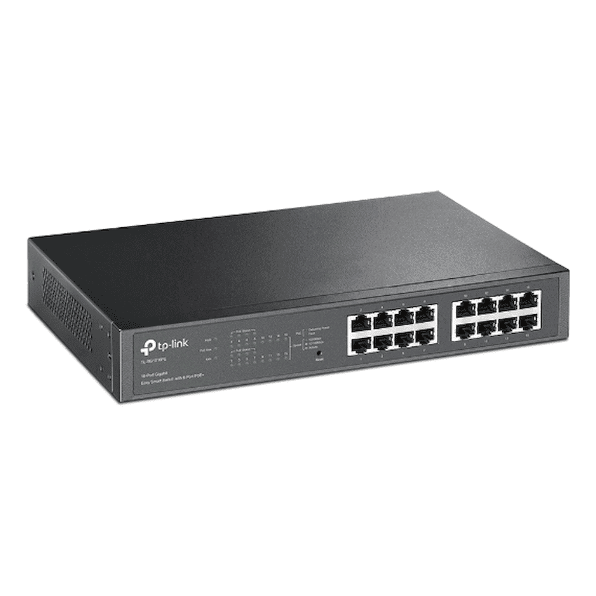 TP-Link TL-SG1016PE 16-Port Gigabit Easy Smart Switch with 8-Port PoE+ 1