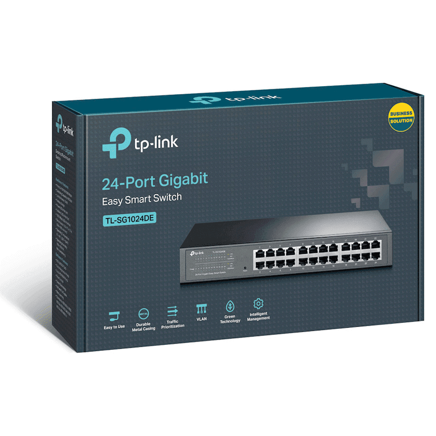 TP-Link TL-SG1024DE 24-Port Gigabit Easy Smart Switch 3