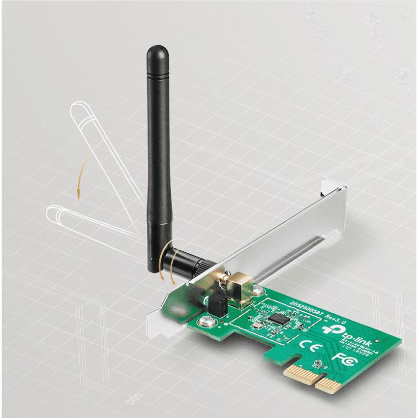TP-Link TL-WN781ND 150Mbps Wireless N PCI Express Adapter 4