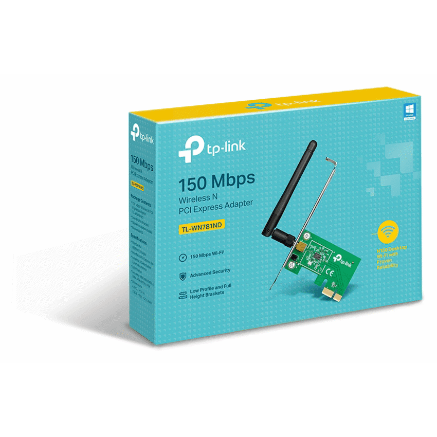 TP-Link TL-WN781ND 150Mbps Wireless N PCI Express Adapter 5