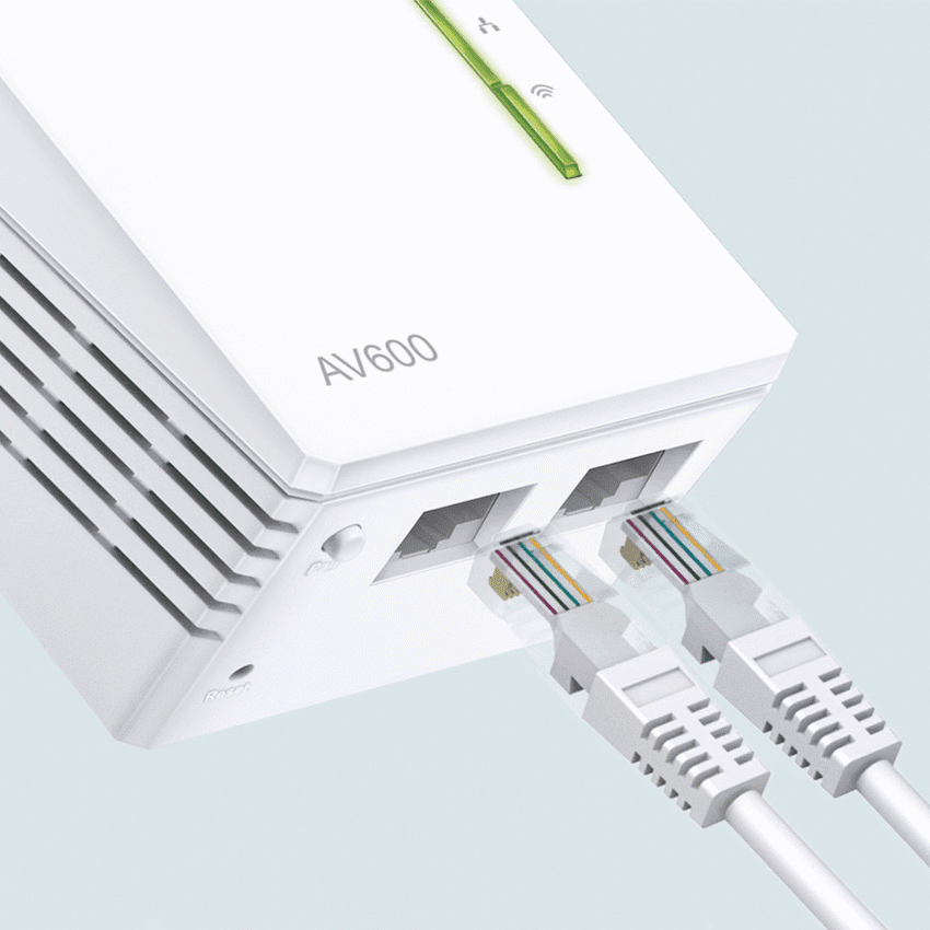 TP-Link TL-WPA4220 KIT AV600 Powerline Wi-Fi Kit 5