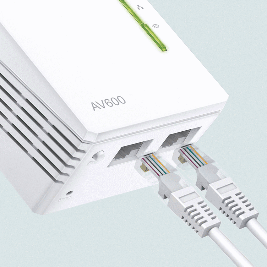 TP-Link TL-WPA4220 AV600 Powerline Wi-Fi Extender 6
