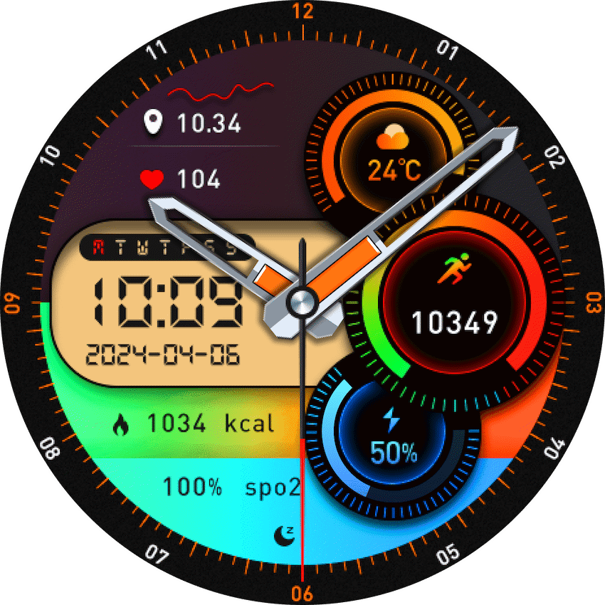 Tempo Pulse GPS Smart Watch 4