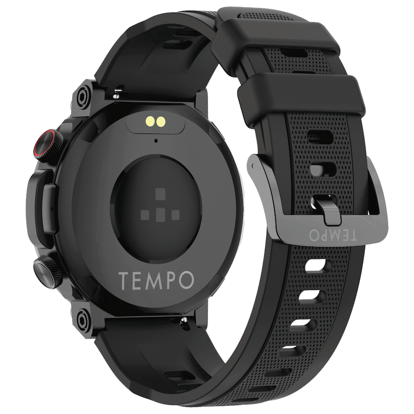 Tempo Pulse Round Smart Watch Black 4