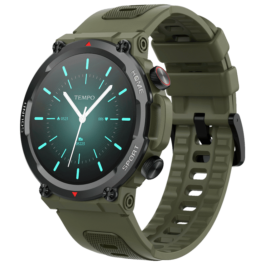 Tempo Pulse Round Smart Watch Black 2