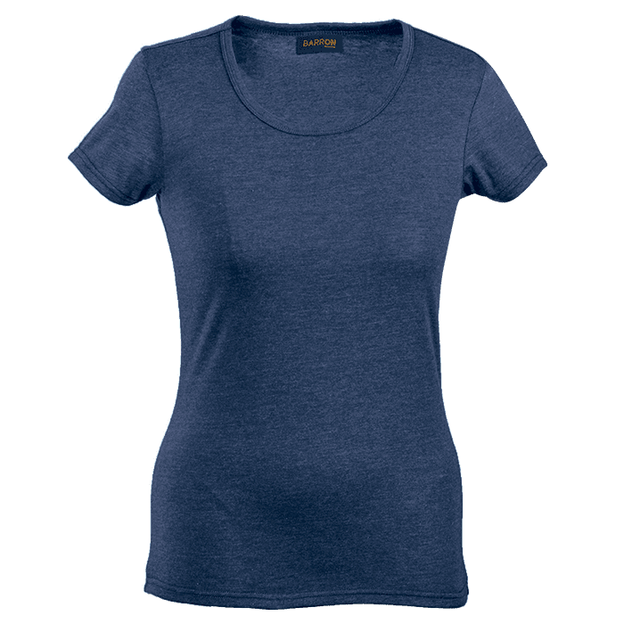 Melange Crew Neck T-Shirt Ladies 4