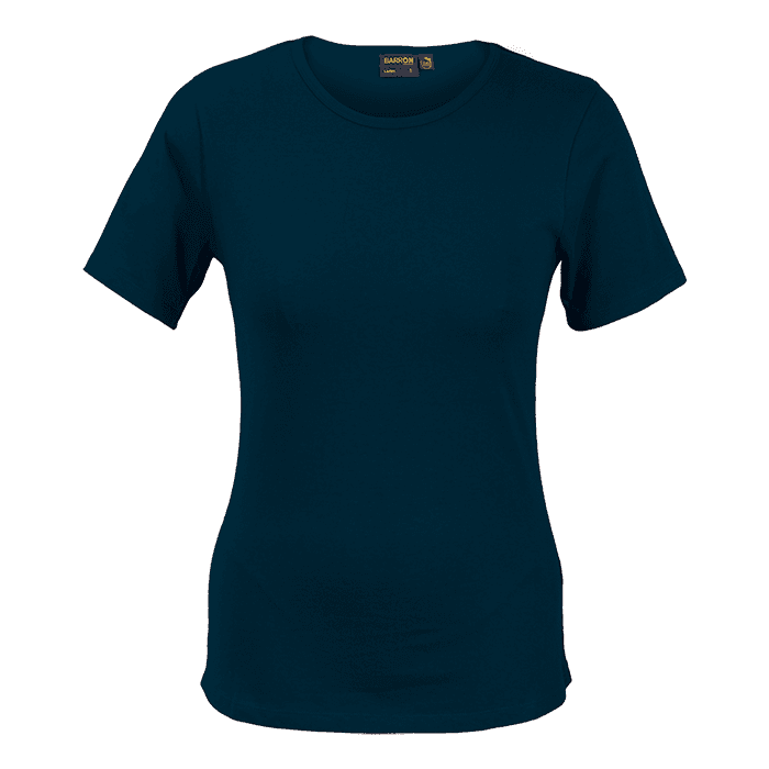 Organic Cotton Crew Neck T-Shirt Ladies 4