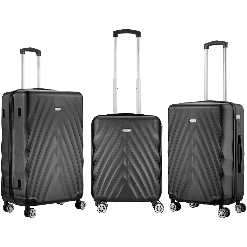 Travelwize Terra ABS 4-Wheels Spinner 3Pc Luggage Set Bottle 2