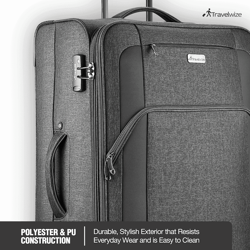 Travelwize Aurora 55cm 4-Wheel Spinner Trolley Case 5