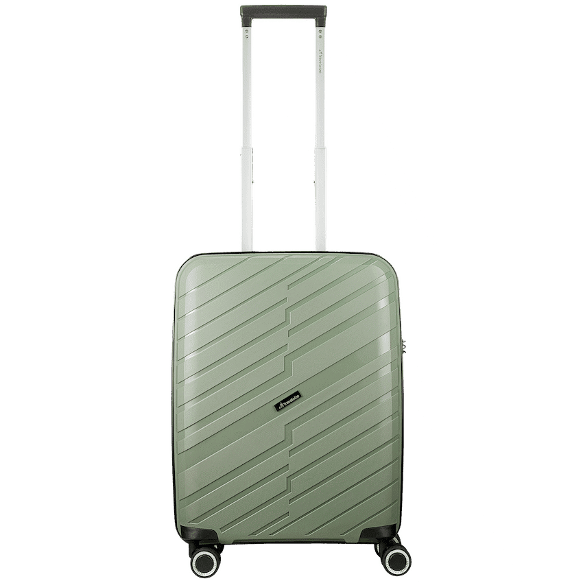 Travelwize  Java PP 4-Wheel Spinner 55cm Luggage Military