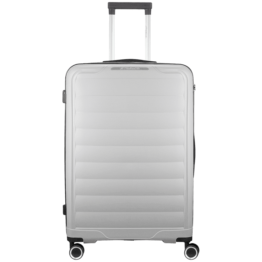 Travelwize Ibiza PP 4-Wheel Spinner 75cm Luggage - Grey 1