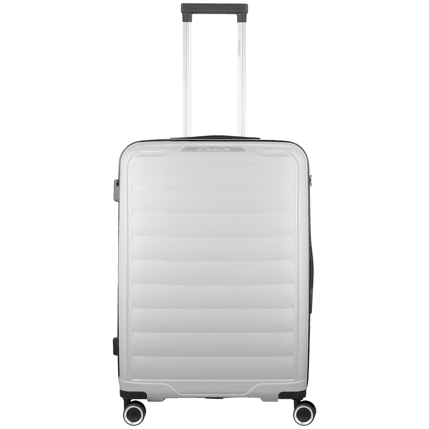 Travelwize Ibiza PP 4-Wheel Spinner 65cm Luggage - Grey 1