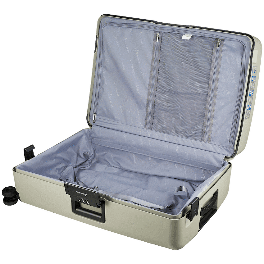 Travelwize Clipper PP 3Pc 4-Wheel Spinner Luggage Set Beige 10