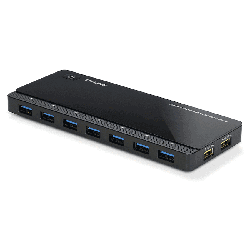 TP-Link UH720 USB 3.0 7-Port Hub with 2 Charging Ports 2