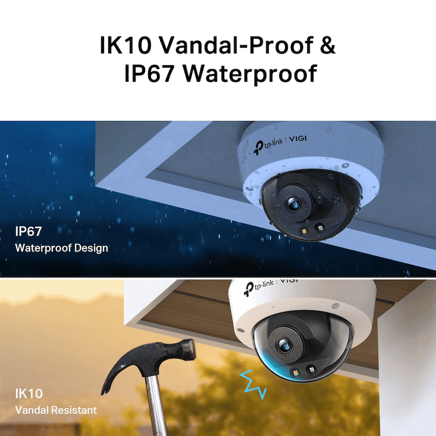 TP-Link Vigi C230 3MP 2.8mm Full-Colour Dome Network Camera 8