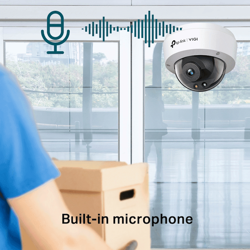 TP-Link Vigi C240 4MP 2.8mm Full-Colour Dome Network Camera 7
