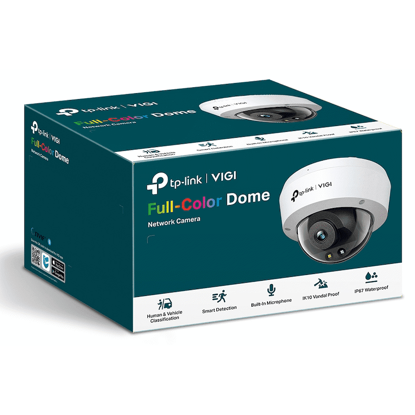 TP-Link Vigi C250 5MP 4mm Full-Color Dome Network Camera 3