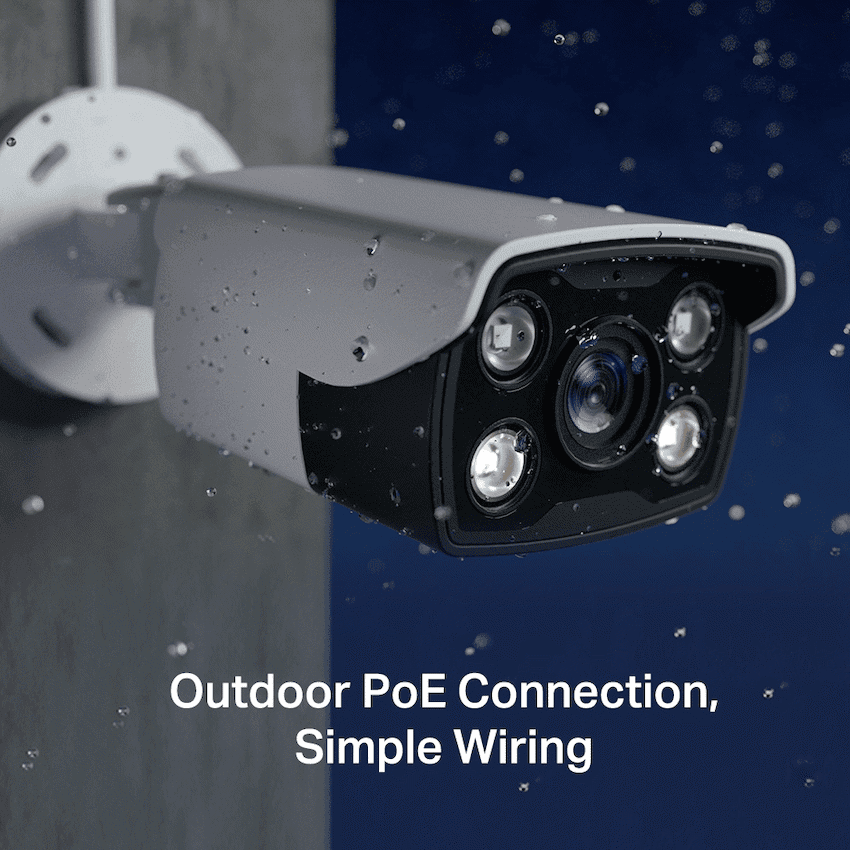 TP-Link Vigi C330 3MP 2.8mm Outdoor Full-Color Bullet Network Camera 10